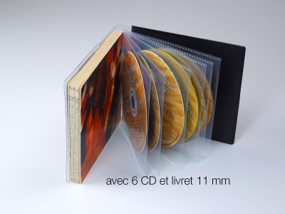 Pochette cd bibliothèque musique