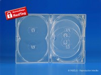 Boitier verrouillable antivol, Amaray pour 6 DVD, épaisseur 14 mm