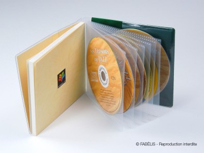Pochette CD souple pour 7 CD, FabéDouce "L"