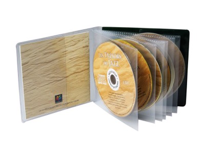 fabextra S 1 à 6 CD - Pochettes CD pour bibliothèques