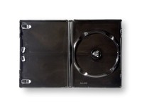 Le boîtier DVD ALLAINE anti-fissures, en version noir et brillant