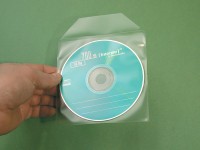 Pochettes de protection pour 1 CD avec rabat, PP120 µ